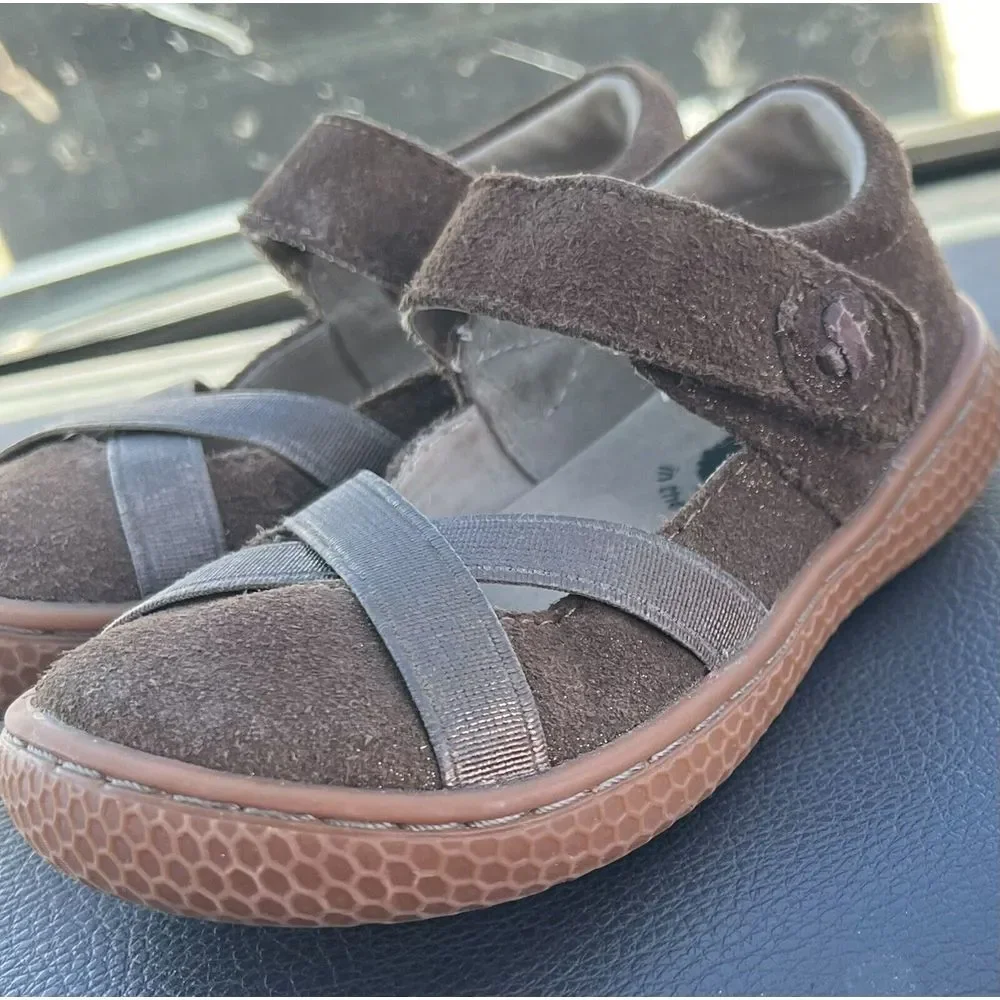 Livie And Lucus Mary Jane‎ Style Shoes  Gold Sparkle 6M